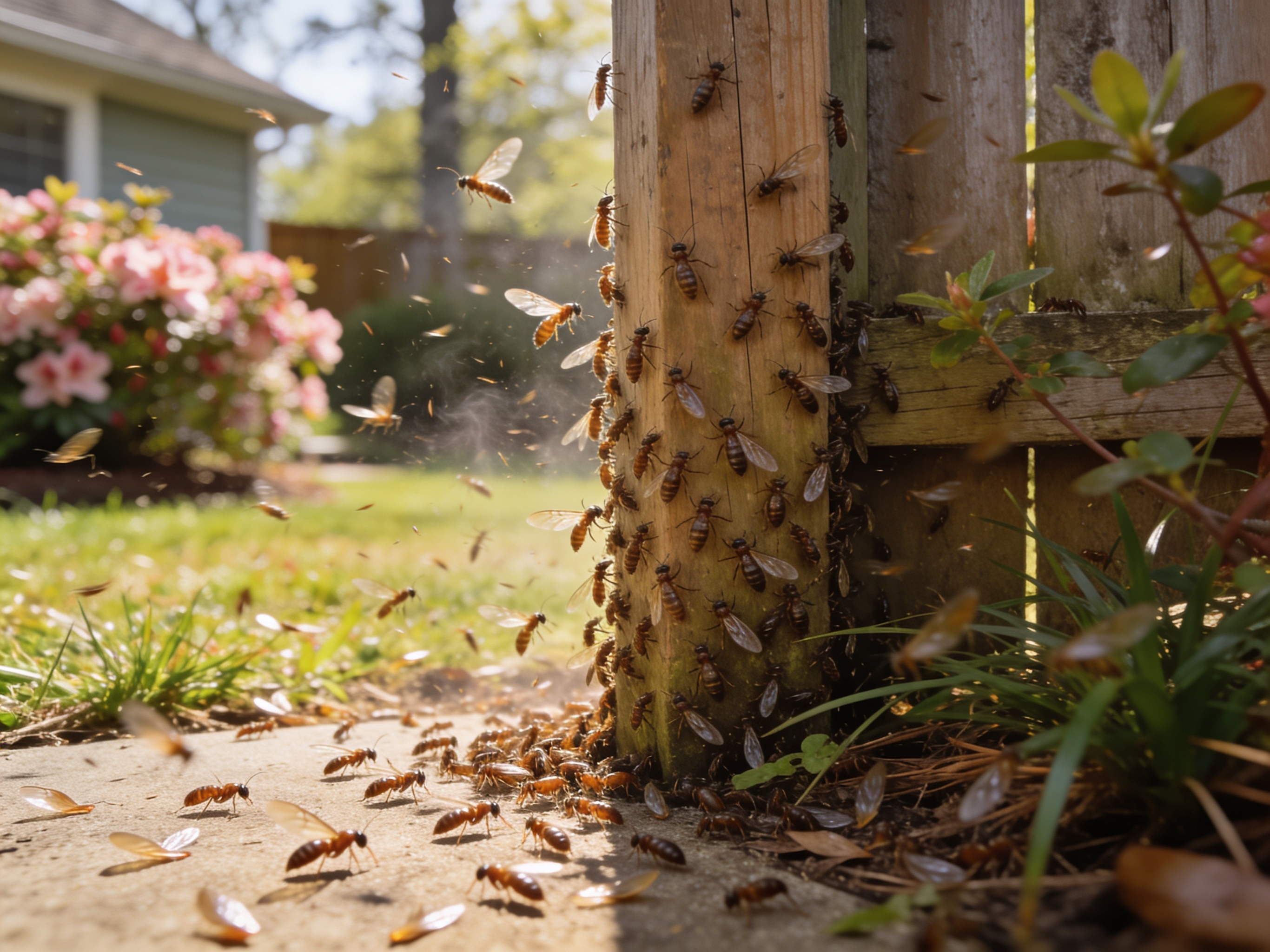 How To Spot Termite Swarms In South Carolina During Spring